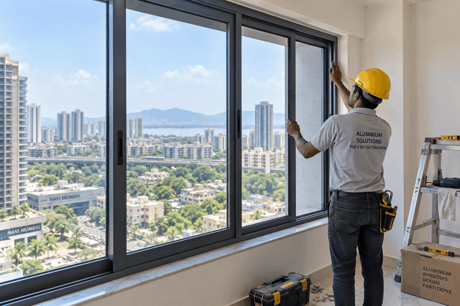 Aluminium windows and doors